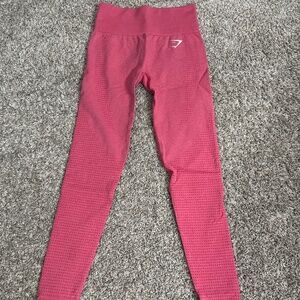 Pink Gymshark Leggings, XS